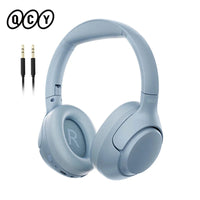 QCY H3 ANC Wireless Headphones 43dB Hybrid Active Noise Cancellation Headset Bluetooth 5.4 Hi-Res Audio Earphones 60H Playtime EzBuyCo