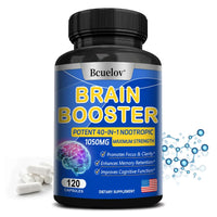 Advanced Brain Booster - Promotes Healthy Brain Development, Improves Memory, Concentration and Learning Abilities