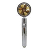 2023 Shower Head 360 Degree Rotation Water Saving Flow Turbofan Hydraulic Injection High Pressure Sprayer Bathroom Accessories