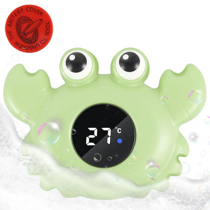 LED Baby Bath Thermometer Cartoon Floating Digital Sensitive Safe Bathtub Water Thermometer Sensor for Infants Babies Newborns
