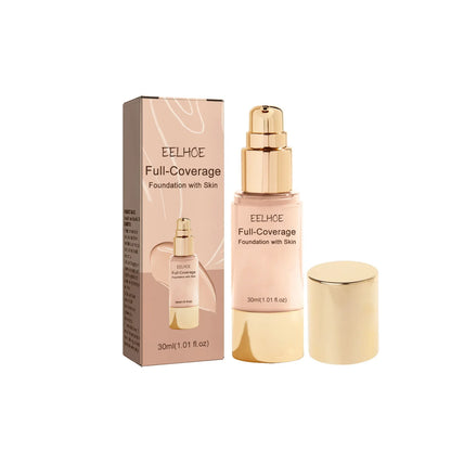 Liquid Concealer Foundation Face Invisible Pores Full Coverage Dark Spots Brighten Skin Oil Control Cosmetics Waterproof Lasting