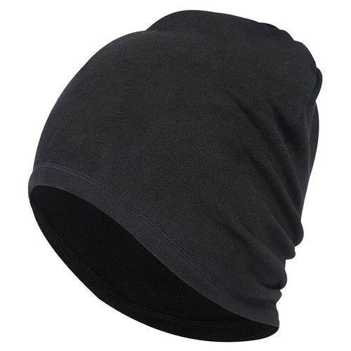Winter Warm Running Skiing Cycling Skull Cap Helmet Liner Thermal Fleece Beanie Hat Windproof Hat Skullies for Men Women