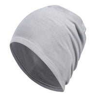 Winter Warm Running Skiing Cycling Skull Cap Helmet Liner Thermal Fleece Beanie Hat Windproof Hat Skullies for Men Women