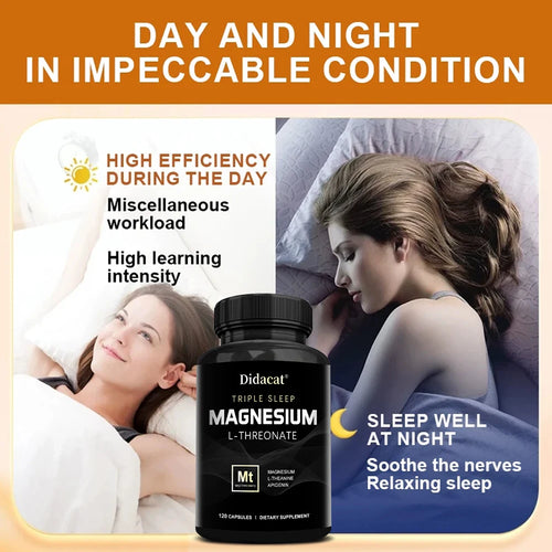 Magnesium Complex - Bone, Muscle and Heart Health Supplement, Sleep Support, Muscle Relaxation, Stress and Anxiety Relief