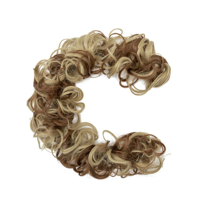 Long Messy Bun Hair Piece Curly Hair Extensions Hair Scrunchies Tousled Updo Hair Bun Hair Pieces Soft For Women Brown Black