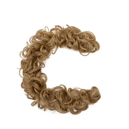 Long Messy Bun Hair Piece Curly Hair Extensions Hair Scrunchies Tousled Updo Hair Bun Hair Pieces Soft For Women Brown Black