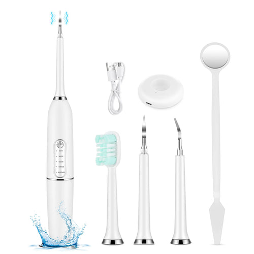 Ultrasonic Electric Sonic Dental Scaler Stain Tartar Calculus Remover Teeth Whitening Cleaning Waterproof Electric Toothbrush