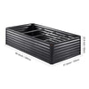 VEVOR Raised Garden Bed Kit Large Metal Raised Planter Box Garden Beds Outdoor for Vegetables Flowers and Herbs with Open Bottom