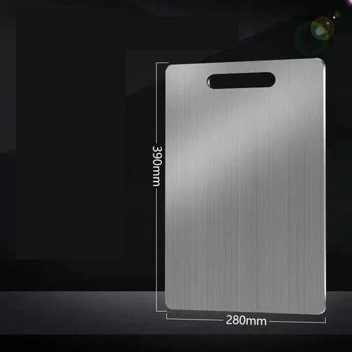 Stainless Steel Thickened Cutting Board Antibacterial Mildew-proof Kneading Dough Board Kitchen Fruit vegetable Cutting Board