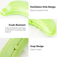 Banana Storage Box for Outdoor Travel Cute  Case Protector  Container Trip  Lunch Fruit Storage  Holder