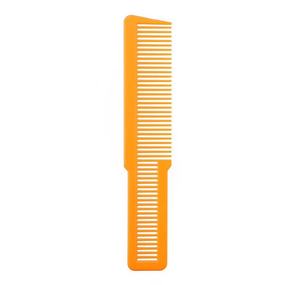 Hairdressing Carbon Fiber Anti-static Comb Wide Tooth Haircut Hair Trimmer Comb Hair Brushes Girls Ponytail Comb