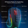 Redragon M612 PRO BT & 2.4RGB Gaming Mouse, 8000 DPI Wired/Wireless Optical Gamer Mice 11 Programmable Buttons & 6 Backlit Modes