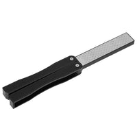 Double Sided Knife Sharpener Portable Folding Portable AntiSlip Diamond Sharpener