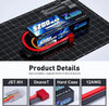 1/2 Units Zeee Lipo Battery 2S 7.4V 100C 5200mAh with Deans Connector for RC Car Truck Vehicle Buggy Losi RC Racing Models Parts EzBuyCo