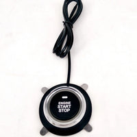 New 9Pcs Car SUV Switch Keyless Entry Engine Start Alarm System Push Button Remote Starter Stop Auto Anti-theft System