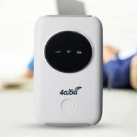 150Mbps 4G LTE Wireless Router 3200mAh with SIM Card Slot Wide Coverage 4G Sim Card Pocket WiFi Router Portable Wireless Modem