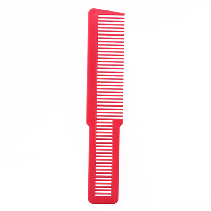 Hairdressing Carbon Fiber Anti-static Comb Wide Tooth Haircut Hair Trimmer Comb Hair Brushes Girls Ponytail Comb