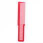 Hairdressing Carbon Fiber Anti-static Comb Wide Tooth Haircut Hair Trimmer Comb Hair Brushes Girls Ponytail Comb