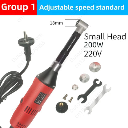 90 Degree Electric Elbow Engraving Motor Grinder Ceramic Tile Cleaning Tools lectric Elbow Grinding Machine Jewelry Dental