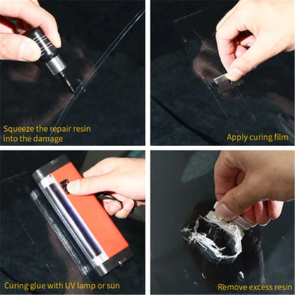 DIY Car Windshield Cracked Repair Tool Upgrade Auto Glass Nano Repair Fluid Windscreen Scratch Crack Restore Auto Window Repair