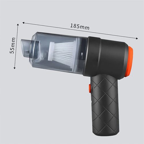 Wireless Handheld Vacuum Cleaner 2 in1 Portable Mini Rechargeable Hand Held Dual Use Vacuum Cleaner Air Blower for Home and Car