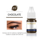 Tattoo Ink Nano Pigment Milkly Colors For Semi Permanent MakeUp Sets Tint Eyebrow Eyeliner Lips Beauty 3ml Microblading Pigments