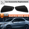 1Pair Glossy Black Car Side Rear View Mirror Cover Caps for Chevy Equinox Terrain GMC Terrain 2018 2019 2020 2021 2022 2023
