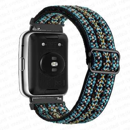 Scrunchie Band For Huawei Watch Fit 2 Strap Smartwatch Accessories Elastic Nylon Loop Bracelet Correa Huawei Watch fit2 band