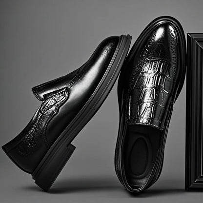 Men's Casual Business Formal Leather Oxfords Shoes Male Wedding Party Office Gentleman Shoes