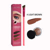 3Color Eyebrow Pomade Eyebrow Eyeliner Gel Waterproof Long-lasting Tinted Sculpted Brow Gel with Brush Eyebrow Stamp Pencil Kit