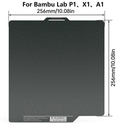 BIGTREETECH Panda Build Plate For Bambu Lab P1 A1 X1 A1 Mini Sheet Spring Steel PEI PEO PET CryoGrip Pro Honeycomb Houndstooth
