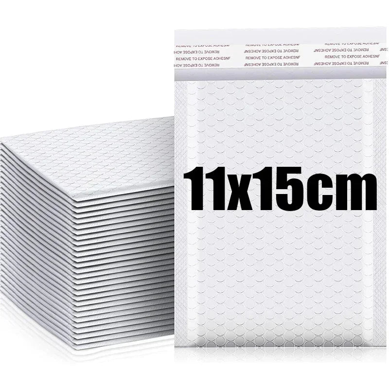 50/10pcs Self-Seal Packaging Bags Black White Bubble Envelopes Bag Waterproof Mailers Shipping Envelope Pouch Storage Organizer