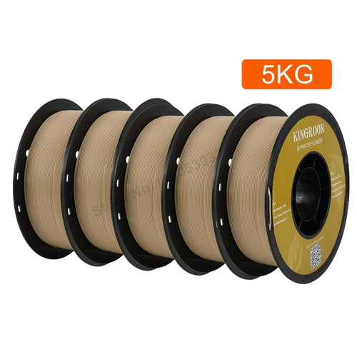 KINGROON PLA Filament 1.75mm 5/10KG pla Plastic For 3D Printer, Standard 1kg/roll 3D Printing Filaments Mix Color Local Shipping