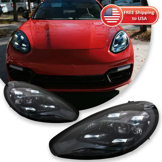 Car  For Porsche Panamera 970 970.1 970.2 Headlight 2010-2016 LED Projetor head Lamp Daytime Running Light Auto Accessories