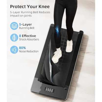 Walking Pad - Under Desk Treadmill, Treadmills for Home/Office, Portable Treadmill, Walking Pad Treadmill Under Desk with Remot