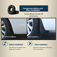 For Honda Civic MK8 2006 2007 2008 2009 2010 2011 Mud Flaps Mudguards Anti-splash Guards Front Rear Wheel Fender Car Accessories