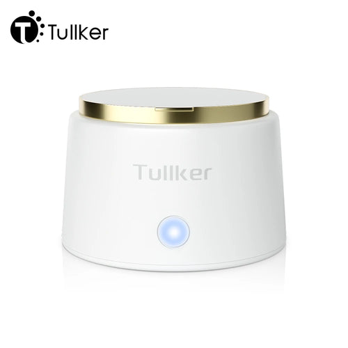 Tullker Household Ultrasonic Retainer Cleaner for Denture Jewelry Braces Cleaning with UV Light