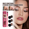 3Color Eyebrow Pomade Eyebrow Eyeliner Gel Waterproof Long-lasting Tinted Sculpted Brow Gel with Brush Eyebrow Stamp Pencil Kit