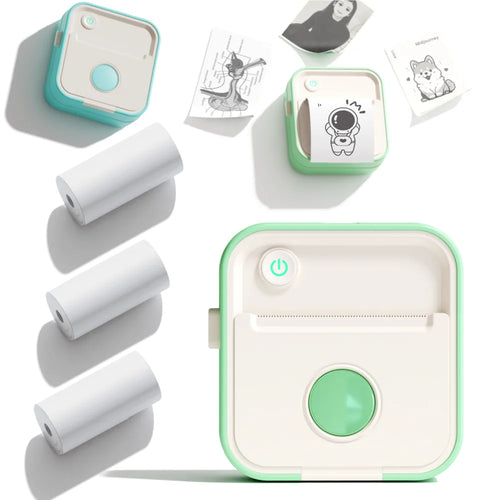 Dolewa D5 Inkless Printing Machine Thermal Printer Label Maker 12-57mm Adjustable Sticker Printer for Code Tag Journal