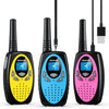 AWANFI Walkie Talkies Rechargeable 3 Pack for Kids Adults, 2 Way Radios with 1200 mAh Li-ion Battery, 22 Channels for Outdoor EzBuyCo