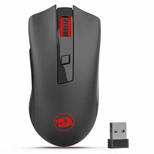 Redragon M652 Optical 2.4G Wireless Mouse with USB Receiver, Portable Gaming & Office Mice, 5 Adjustable DPI Levels