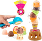 Ice Cream Play Set Ice Cream Game Set Pretend Play Food Balancing Stacking for Baby Aged 13 4 Years Old for Desktop