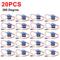 1-100pcs SG90 9G Micro Digital Servo Motor 180/360° Fixed-Wing Micro Gear Servo Motor for Rc Helicopter Toy Airplane Aircraft