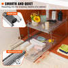 VEVOR Pull Out Cabinet Organizer, Chrome-Plated Steel Roll Out Drawers, Sliding Drawer Storage for Inside Kitchen Cabinet