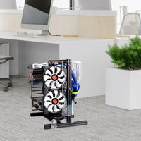 PC Frame Test Bench ITX ATX MATX Open Air Case Water Cooling Fan Chassic DIY Mini Computer Motherboard for HTPC Graphics Card