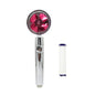 2023 Shower Head 360 Degree Rotation Water Saving Flow Turbofan Hydraulic Injection High Pressure Sprayer Bathroom Accessories