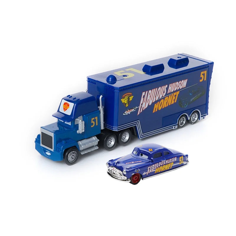 Disney Pixar Cars Lightning McQueen SUV Black Storm Jackson Cruz Mater Big wheel Offroad Metal Cars Toy Kids Christmas Gifts