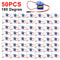 50 PCS 180 Degrees / france