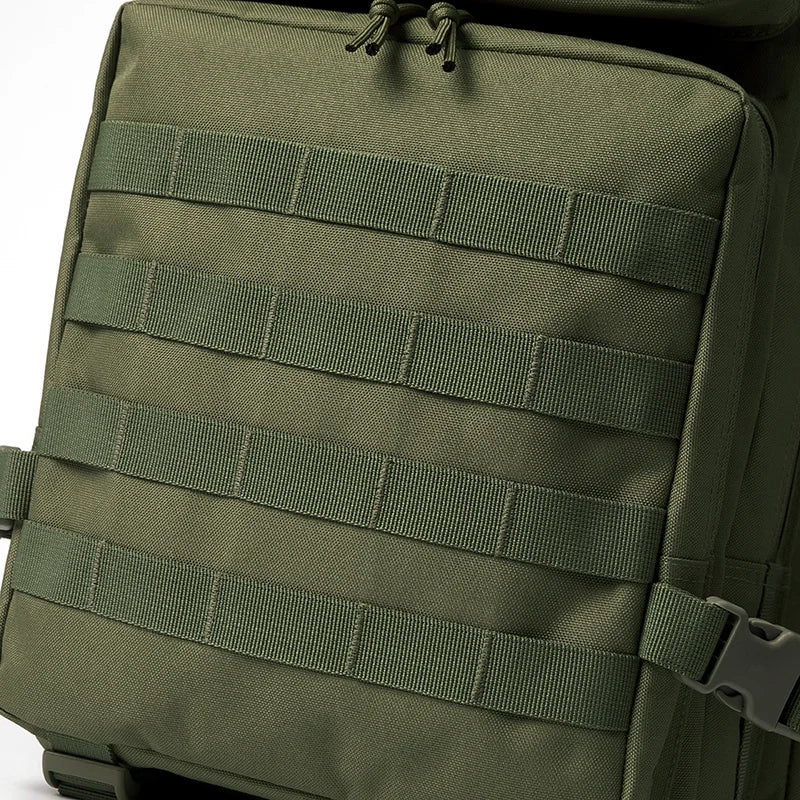 45L Molle Tactical Backpack Bag Hunting MOLLE Backpack GYM For Men EDC Outdoor Hiking Survival Rucksack Witch Bottle Holder