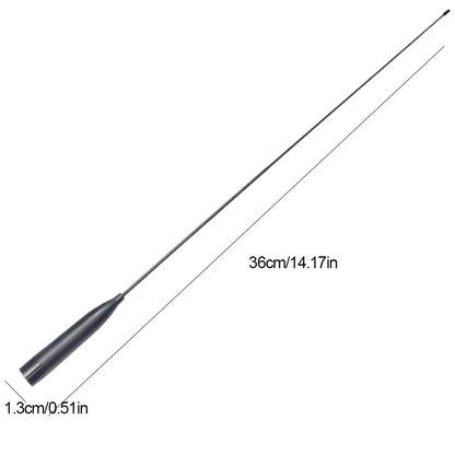 SMA Female/SMA Male Dual Band Flexible Antenna Two Way Walkie Talkie Antenna for Baofeng UV-5R UV-XR Walkie-Talkie